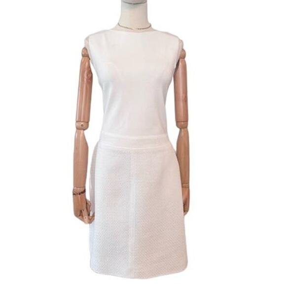 Ted Baker ANITRA WHITE Mini Dress open back size 3 USA size 8 - Picture 4 of 14